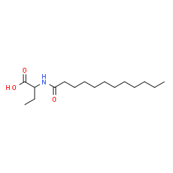 ChemSpider 2D Image | 2-(Dodecanoylamino)butanoic acid | C16H31NO3