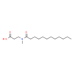 ChemSpider 2D Image | lauroyl methyl ?-alanine | C16H31NO3