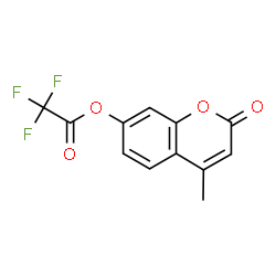 ChemSpider 2D Image | 4-Methyl-2-oxo-2H-chromen-7-yl trifluoroacetate | C12H7F3O4