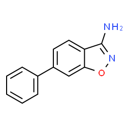 ChemSpider 2D Image | 6-Phenyl-1,2-benzoxazol-3-amine | C13H10N2O