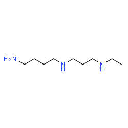 ChemSpider 2D Image | N-[3-(Ethylamino)propyl]-1,4-butanediamine | C9H23N3