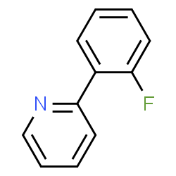 ChemSpider 2D Image | 2-(2-Fluorophenyl)pyridine | C11H8FN