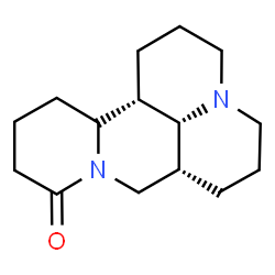 ChemSpider 2D Image | (5beta,6beta,7beta,11xi)-Matridin-15-one | C15H24N2O