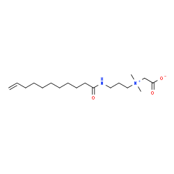 ChemSpider 2D Image | UNDECYLENAMIDOPROPYL BETAINE | C18H34N2O3