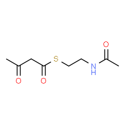 ChemSpider 2D Image | Acetoacetyl-S-N-acetyl cysteamine | C8H13NO3S