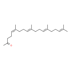 ChemSpider 2D Image | Tetraprenylacetone, (5Z)- | C23H38O