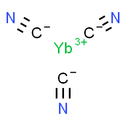 ChemSpider 2D Image | Ytterbium(3+) tricyanide | C3N3Yb