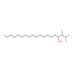 ChemSpider 2D Image | (2S,3R)-2-(Dimethylamino)-3-octadecanol | C20H43NO