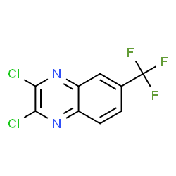 ChemSpider 2D Image | 2,3-Dichloro-6-(trifluoromethyl)quinoxaline | C9H3Cl2F3N2