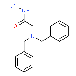 ChemSpider 2D Image | 2-(Dibenzylamino)acetohydrazide | C16H19N3O