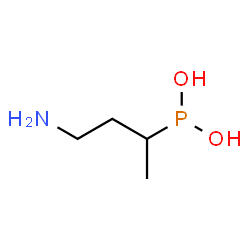 ChemSpider 2D Image | (3-amino-1-methyl-propyl)phosphonous acid | C4H12NO2P