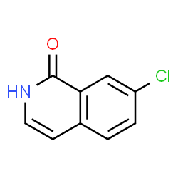 ChemSpider 2D Image | 7-Chloroisoquinolin-1-ol | C9H6ClNO
