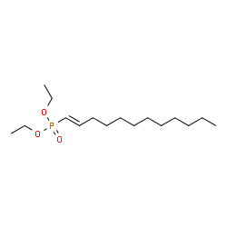ChemSpider 2D Image | Diethyl (1E)-1-dodecen-1-ylphosphonate | C16H33O3P