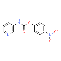 ChemSpider 2D Image | 4-Nitrophenyl 3-pyridinylcarbamate | C12H9N3O4