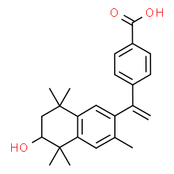 ChemSpider 2D Image | 6-Hydroxy bexarotene | C24H28O3