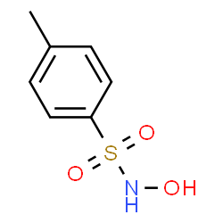 ChemSpider 2D Image | N-Hydroxy-4-methylbenzenesulfonamide | C7H9NO3S