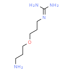 ChemSpider 2D Image | 2-[3-(3-Aminopropoxy)propyl]guanidine | C7H18N4O