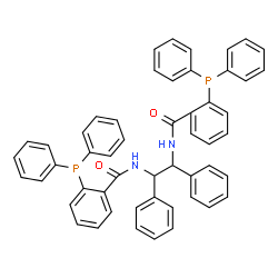 ChemSpider 2D Image | N,N'-(1,2-Diphenyl-1,2-ethanediyl)bis[2-(diphenylphosphino)benzamide] | C52H42N2O2P2