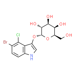 ChemSpider 2D Image | X-alpha-Gal | C14H15BrClNO6