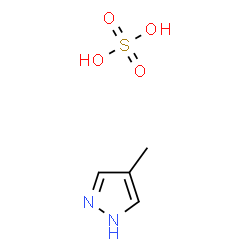 ChemSpider 2D Image | FOMEPIZOLE SULFATE | C4H8N2O4S