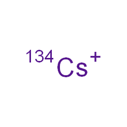 ChemSpider 2D Image | (~134~Cs)Caesium ion | 134Cs
