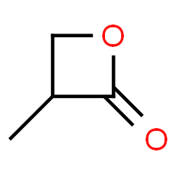 ChemSpider 2D Image | 3-Methyloxetan-2-one | C4H6O2