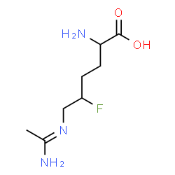 ChemSpider 2D Image | 5-fluoro-N6-(iminoethyl)lysine | C8H16FN3O2