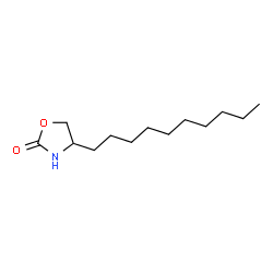 ChemSpider 2D Image | DECYLOXAZOLIDINONE | C13H25NO2