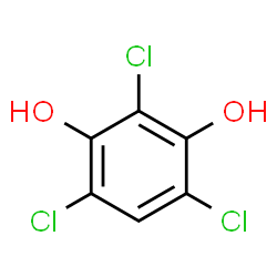 ChemSpider 2D Image | 2,4,6-trichlororesorcinol | C6H3Cl3O2