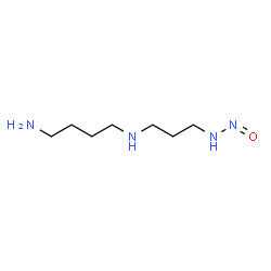 ChemSpider 2D Image | N-[3-(Nitrosoamino)propyl]-1,4-butanediamine | C7H18N4O