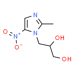 ChemSpider 2D Image | Ornidazole Diol | C7H11N3O4