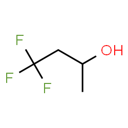 ChemSpider 2D Image | 4,4,4-Trifluoro-2-butanol | C4H7F3O
