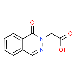 ChemSpider 2D Image | (1-oxophthalazin-2-yl)acetic acid | C10H8N2O3