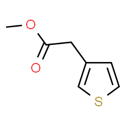 ChemSpider 2D Image | Methyl 3-thienylacetate | C7H8O2S