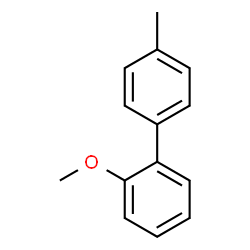 ChemSpider 2D Image | 2-Methoxy-4'-methylbiphenyl | C14H14O