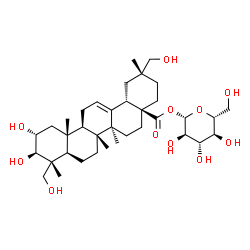 ChemSpider 2D Image | Quadranoside III | C36H58O11