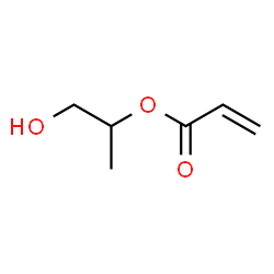 ChemSpider 2D Image | PROPYLENE GLYCOL ACRYLATE | C6H10O3