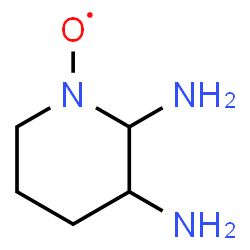 ChemSpider 2D Image | (2,3-Diamino-1-piperidinyl)oxidanyl | C5H12N3O