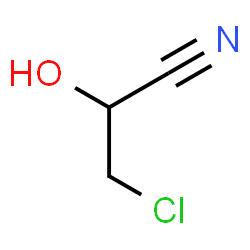 ChemSpider 2D Image | 3-Chloro-2-hydroxypropanenitrile | C3H4ClNO