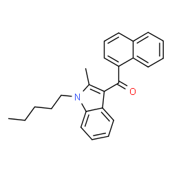 ChemSpider 2D Image | JWH-007 | C25H25NO