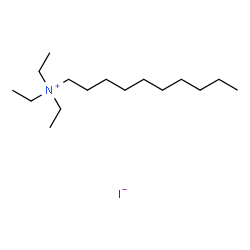 ChemSpider 2D Image | N,N,N-Triethyl-1-decanaminium iodide | C16H36IN
