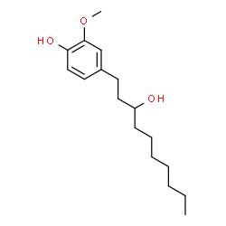 ChemSpider 2D Image | 4-(3-Hydroxydecyl)-2-methoxyphenol | C17H28O3
