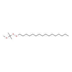 ChemSpider 2D Image | hexadecyl 2-methoxypropan-2-yl peroxide | C20H42O3