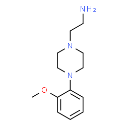ChemSpider 2D Image | 2-[4-(2-Methoxyphenyl)-1-piperazinyl]ethanamine | C13H21N3O