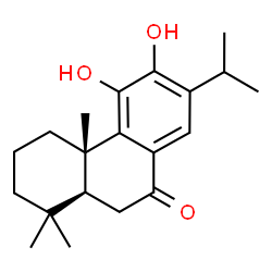 ChemSpider 2D Image | 11,12-Dihydroxyabieta-8(14),9(11),12-trien-7-one | C20H28O3