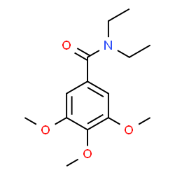 ChemSpider 2D Image | N,N-Diethyl-3,4,5-trimethoxybenzamide | C14H21NO4