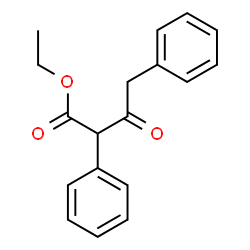 ChemSpider 2D Image | ETHYL 2,4-DIPHENYLACETOACETATE | C18H18O3