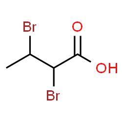 ChemSpider 2D Image | 2,3-Dibromobutanoic acid | C4H6Br2O2