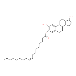 ChemSpider 2D Image | 2,17-Dihydroxygona-1(10),2,4-trien-3-yl (9Z)-9-octadecenoate | C35H54O4