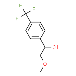 ChemSpider 2D Image | 2-Methoxy-1-[4-(trifluoromethyl)phenyl]ethanol | C10H11F3O2
